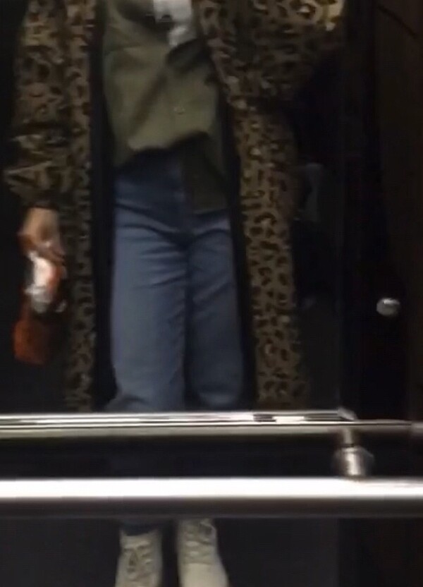 Leopar Desenli Trençkot - Görsel 4