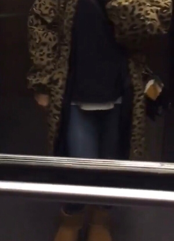 Leopar Desenli Trençkot - Görsel 5