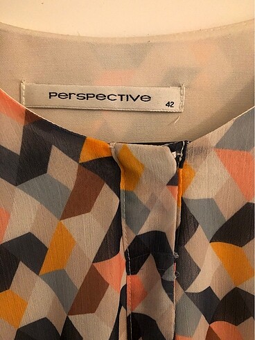 42 Beden turuncu Renk PERSPECTİVE bluz