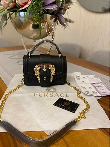 Versace şık askılı çanta