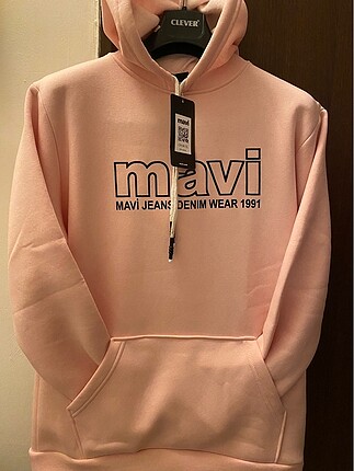 MAVİ JEANS UNİSEX KAPŞONLU