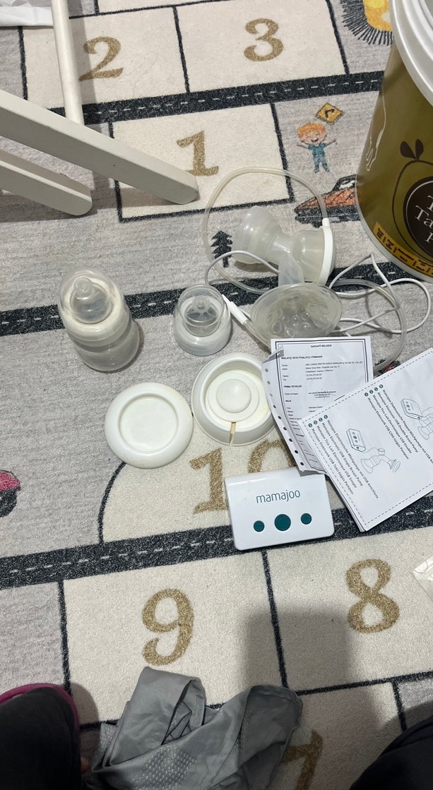 Mamajoo Elektronik USB Tekli Göğüs Pompası Beyaz - Görsel 3