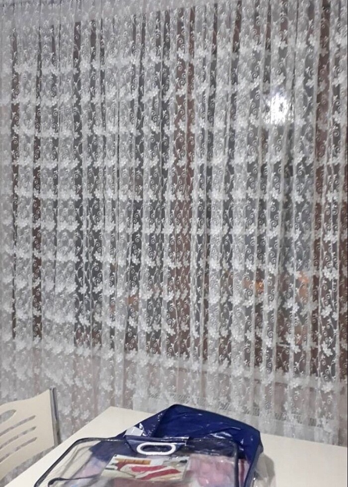 Brillant Tül Perde - Görsel 4