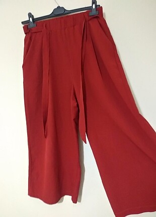 Kiremit Rengi Bol Pantalon