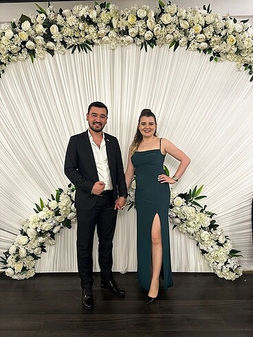 m Beden Abiye elbise