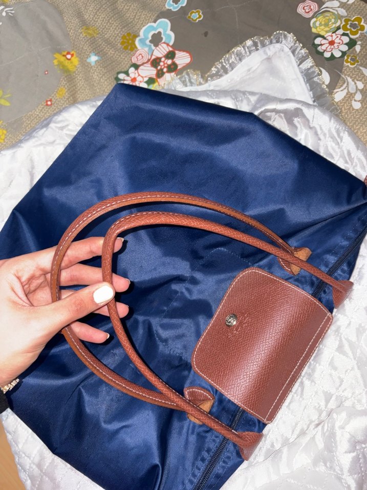 Mavi Kadın Bohem Fermuarlı Çanta - Görsel 4