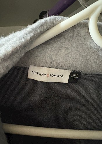 Gri Düğmeli Kadın Midi Ceket - Görsel 2