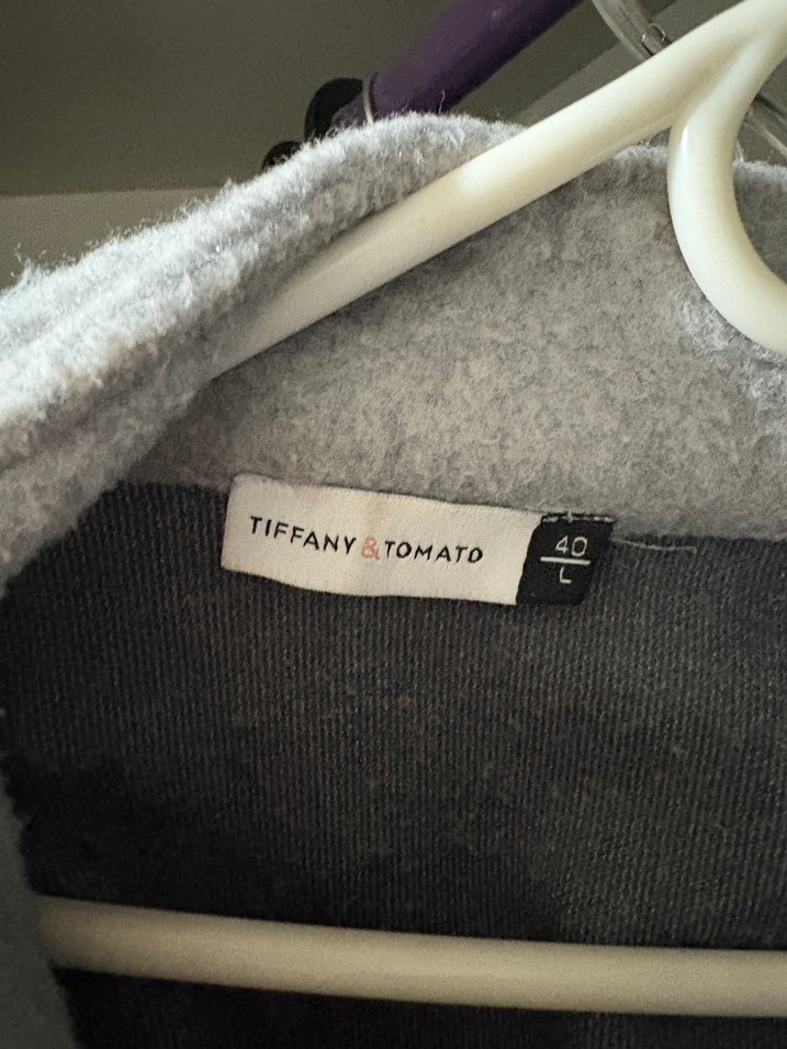 Gri Düğmeli Kadın Midi Ceket - Görsel 2