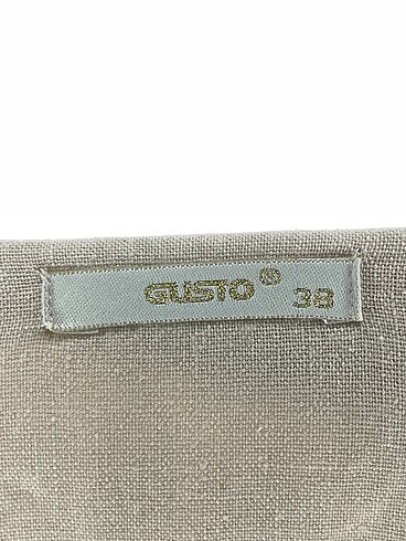 38 Beden ten rengi Renk Gusto Kısa Elbise %70 İndirimli.