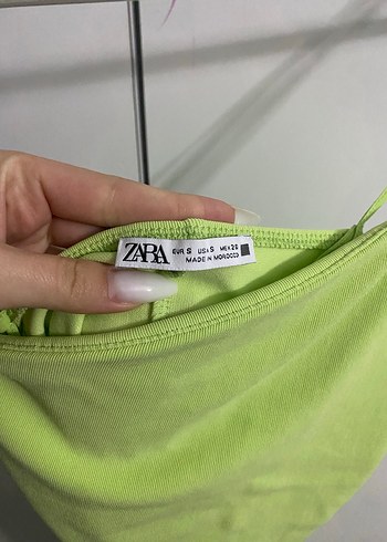 Yeşil İnce Askılı Midi Elbise - Görsel 3