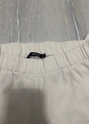 Beyaz Rahat Kesim Kadın Eşofman Altı - Görsel 2