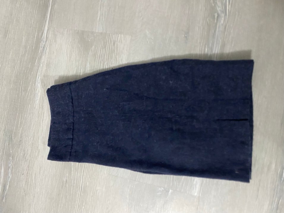 Lacivert Pilili Mini etek - Görsel 4