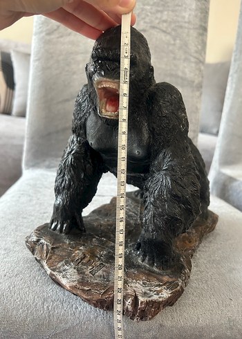 Beden Renk Siyah Goril Figürü Godzilla