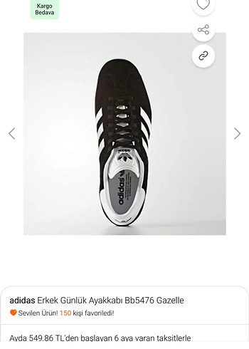 Adidas erkek samba siyah - Görsel 6