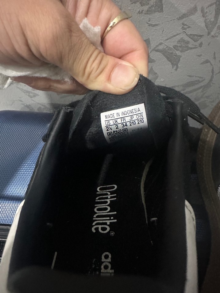 Çocuk siyah samba spor ayakkabı - Görsel 2