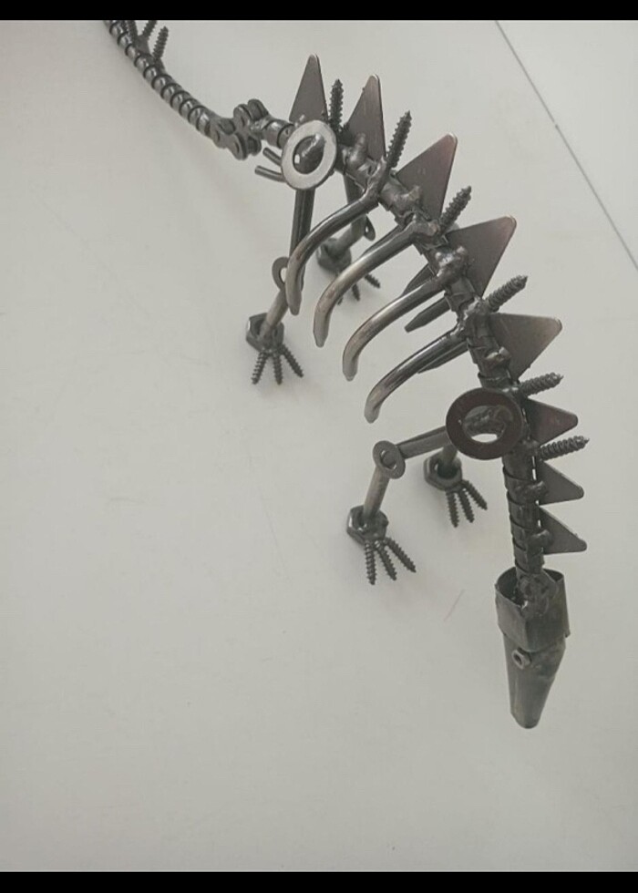 Metal el yapımı dekor ürün - Görsel 3