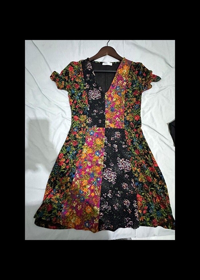 Etnik desen elbise - Görsel 2