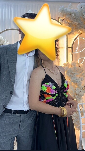 Alfabeta siyah abiye - Görsel 5