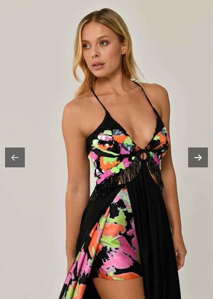 Alfabeta siyah abiye - Görsel 2