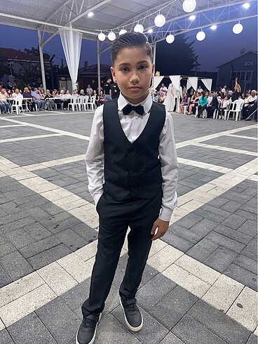 Çocuk yelekli takım