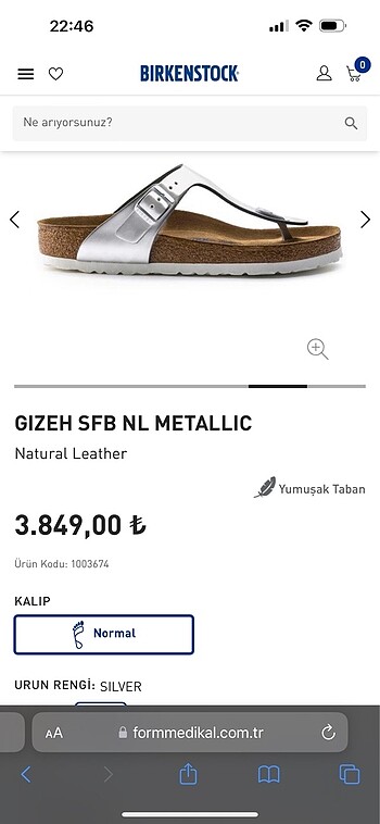 Birkenstock terlik orjinal.