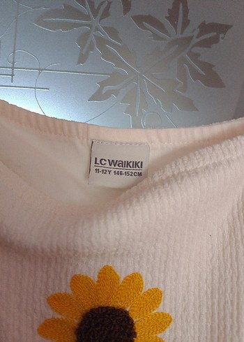 Nakışlı Beyaz Bohem Kız Elbisesi - Görsel 7