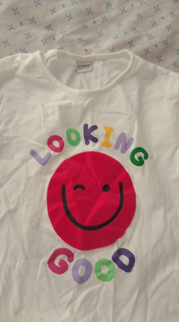 Kız Çocuk Renkli Baskılı Uzun Kollu Tişört - Görsel 2