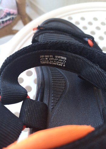 36 Beden Turuncu Spor Sandalet Velcro Bantlı