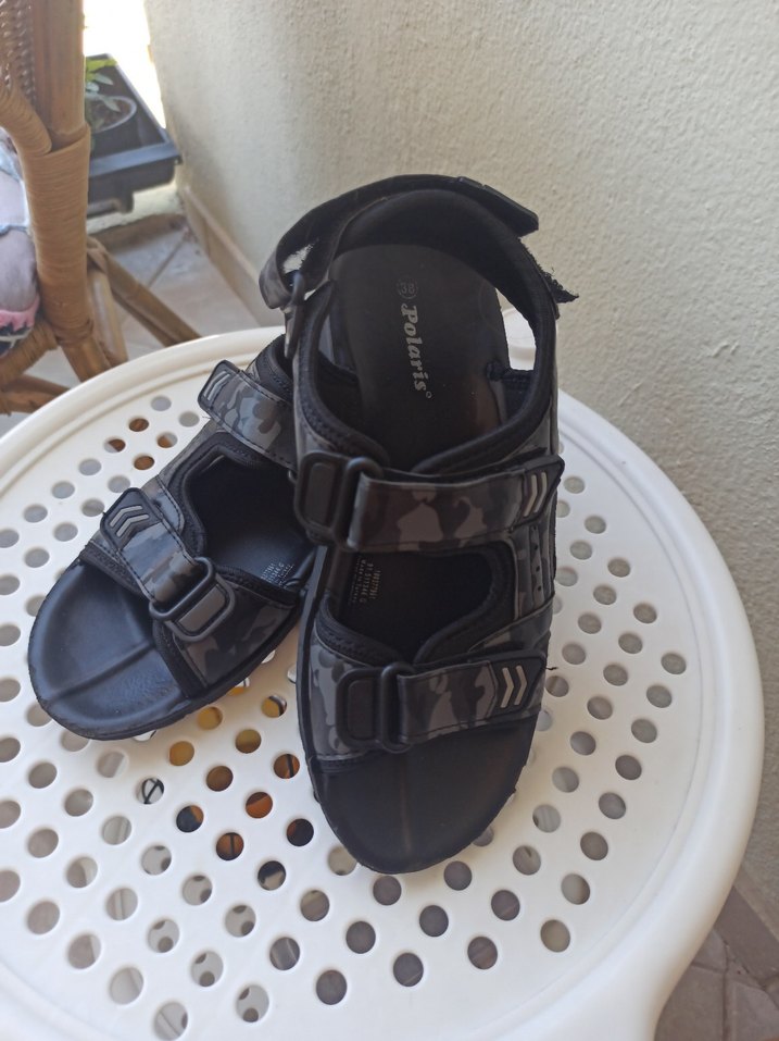 Kamuflaj Desenli Erkek Sandalet - Görsel 2