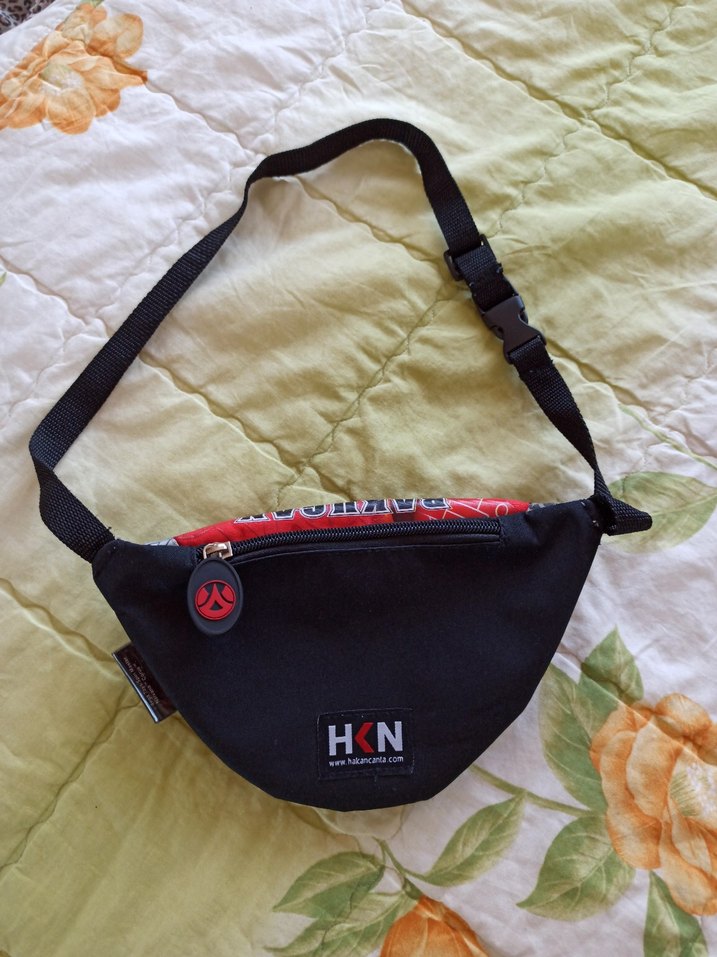 Kırmızı Baskılı Çocuk Bel Çantası - Görsel 4