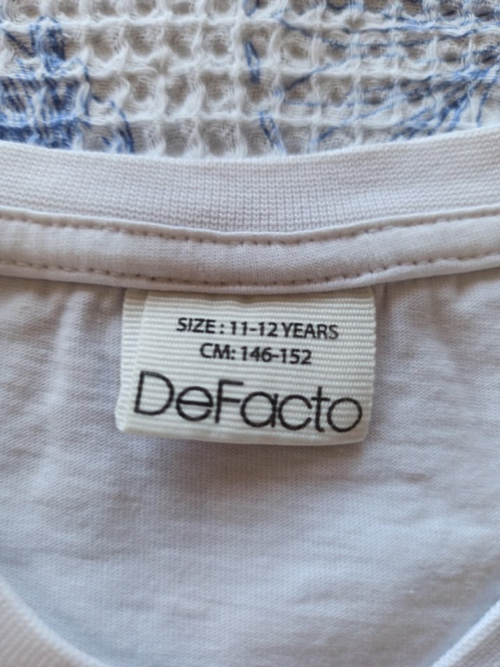 Beyaz Çocuk V Yaka Atlet - Görsel 2