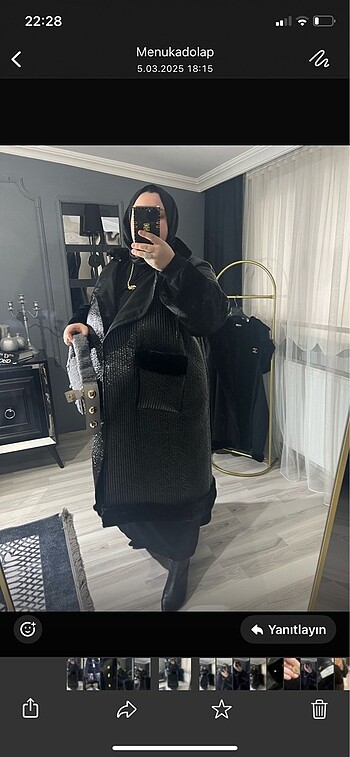 52 Beden Angora ve deri kaban