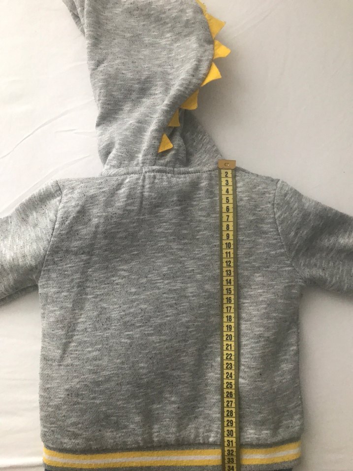 Kapüşonlu Erkek Çocuk Fermuarlı Sweatshirt - Görsel 3