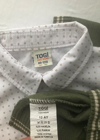 Kahverengi Triko Erkek Bebek Takım - Görsel 5