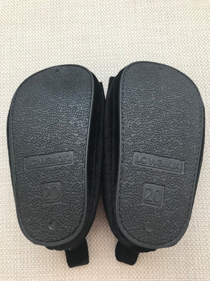 Kız Çocuk Siyah Kadife Fiyonk Detaylı Babet - Görsel 2