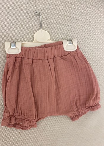 Pembe Nakışlı Fırfırlı Bebek Kız Takımı 3/6 - Görsel 6