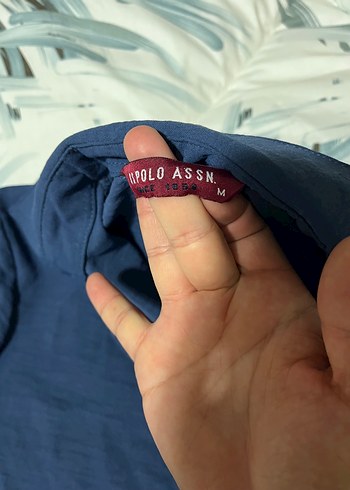 32 Beden mavi Renk Düğmeli Uzun Kollu Mavi Keten Gömlek