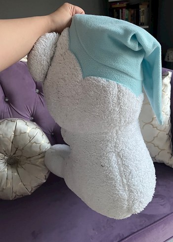 Beden Renk Beyaz Peluş Ayıcık Yumuşak Oyuncak