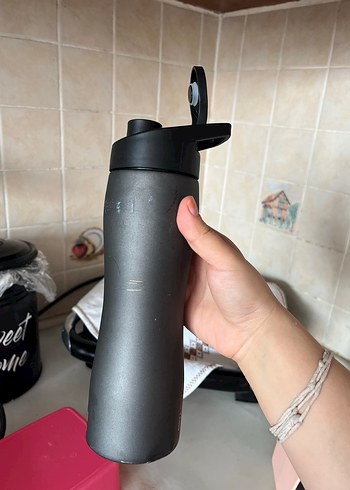 Siyah çocuk termos şişesi - Görsel 3