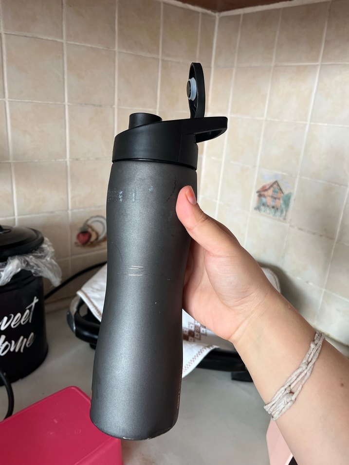 Siyah çocuk termos şişesi - Görsel 3