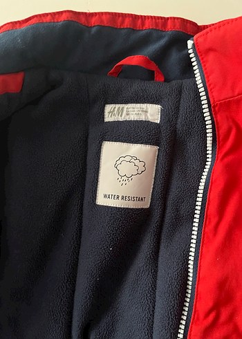 Kırmızı Fermuarlı Erkek Çocuk Mont - Görsel 4