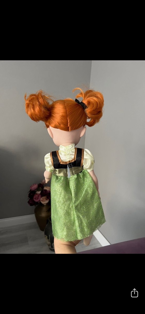 Anna #karlar ülkesi #Yeşil Elbiseli Bebek - Görsel 3