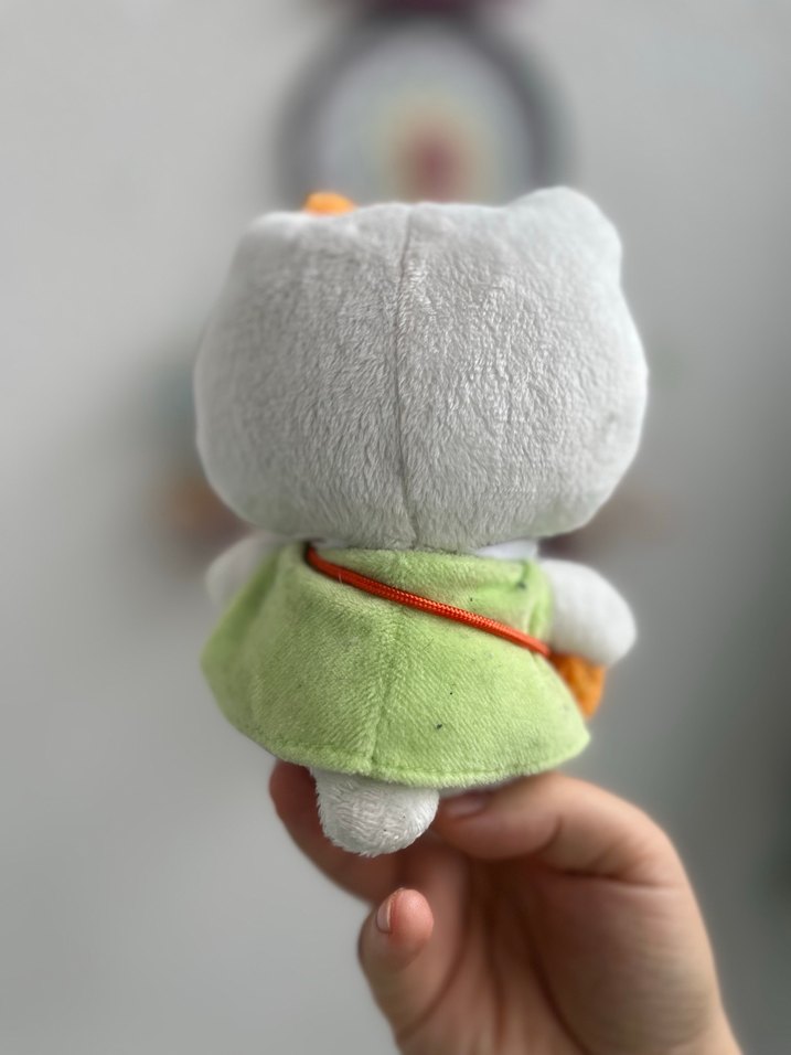 Beyaz ve Pastel Renkli Peluş Oyuncak - Görsel 3