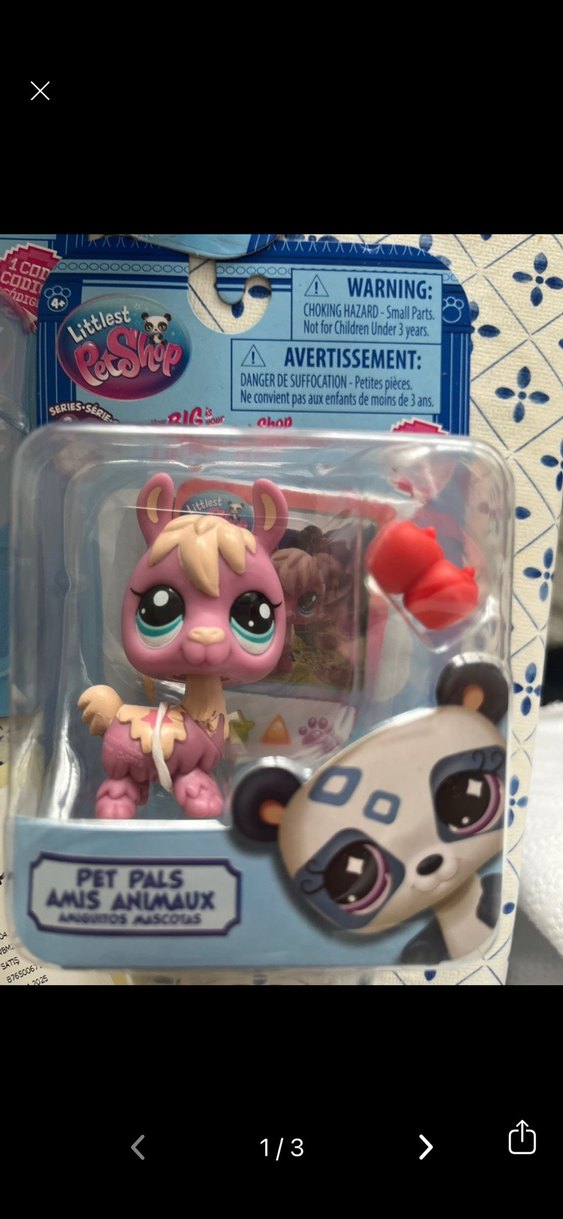 Littlest Pet Shop Pembe Aksiyon Figürü - Görsel 2