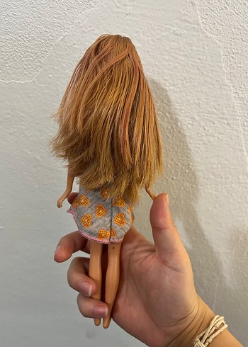 Gri Üzerinde Turuncu Desenli Bebek - Görsel 4