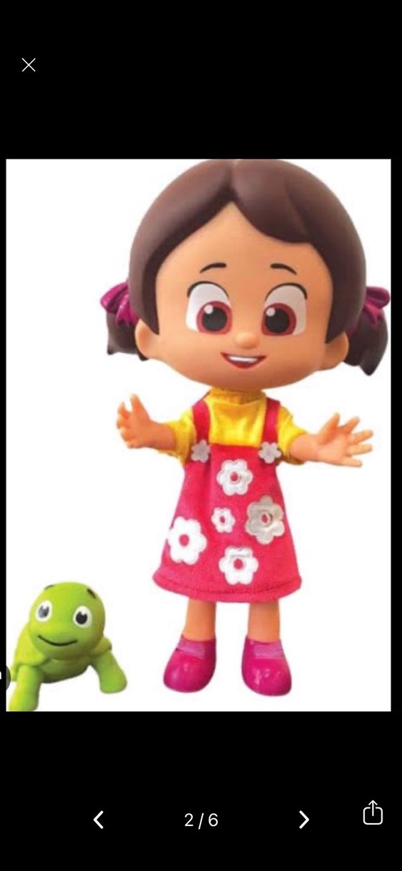 Müzikli niloya # Elbiseli Renkli Bebek - Görsel 2