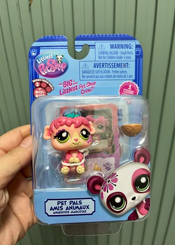 Pastel Pembe Littlest Pet Shop Aksiyon Figürü