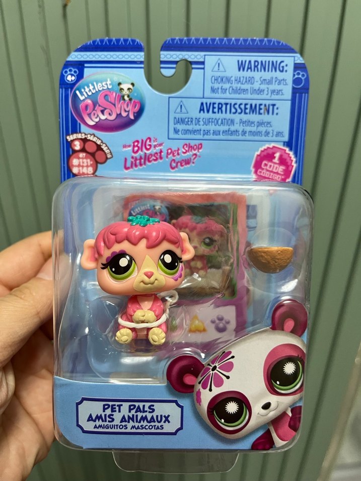 Pastel Pembe Littlest Pet Shop Aksiyon Figürü - Görsel 2