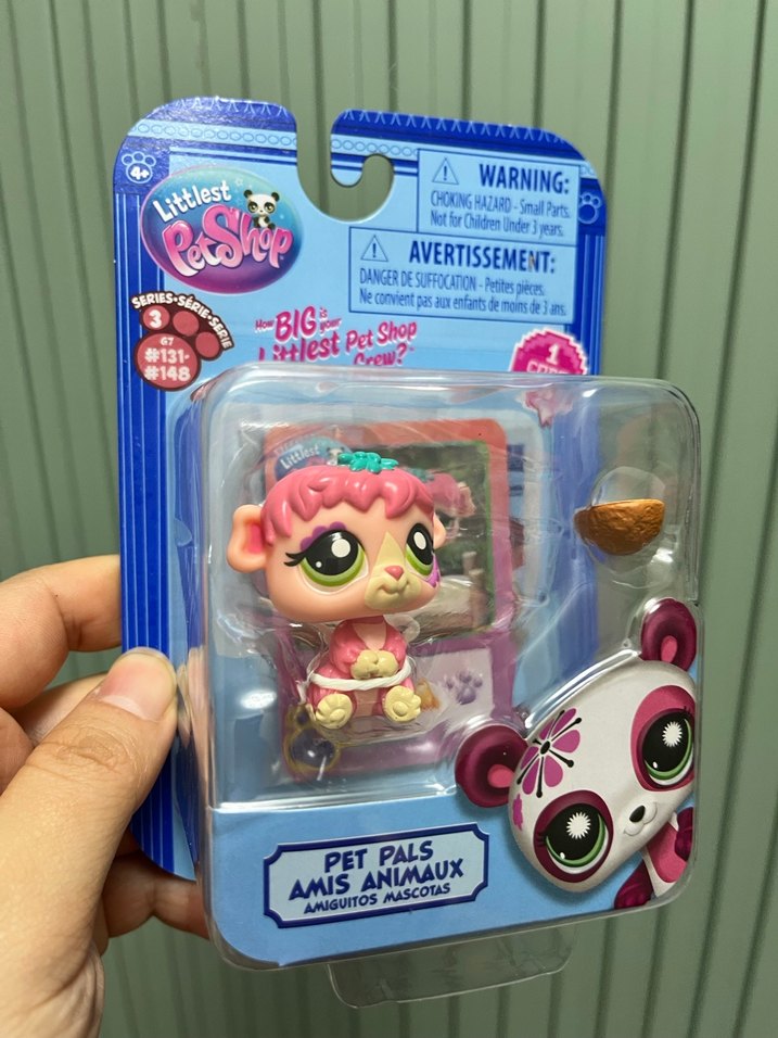 Pastel Pembe Littlest Pet Shop Aksiyon Figürü - Görsel 3