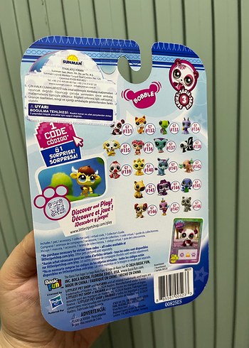 Turkuaz Pastel Littlest Pet Shop Aksiyon Figürü - Görsel 3